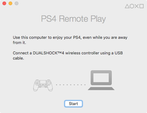 Ps4 remote play on sale local network